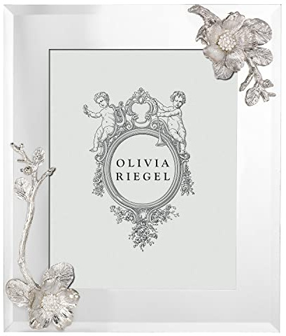 SILVER BOTANICA 8x10 Photo Frame by Olivia Riegel - 8x10