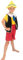 Krause & Sohn - Costume da Pinocchio per bambini, per carnevale, taglia 104 (4-5 anni)