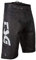 TSG Plain Kurze Hose - Black/Grey | schwarz | S