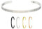 Max Palmer | Armband/Armreif mit Spruch - Gravur LIVE Laugh Love [01.] - Silber