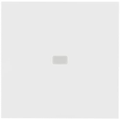 REV Matrix, Abdeckung für Kontrollschalter, Taster oder A/W-Schalter, Weiss-matt