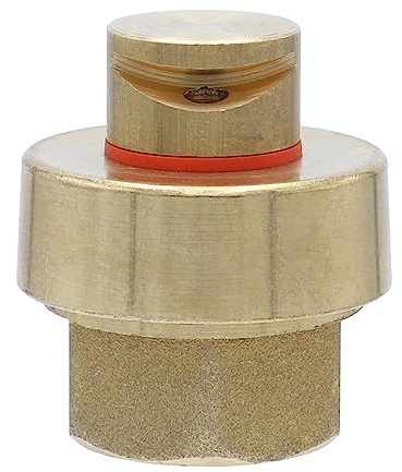 Agrarflora Mini Regner 180° Messing, 1/2 Zoll - Miniregner, Rasensprenger, Minisprinkler - Sprühregner zur Bewässerung von Beeten, Pflanzen und Grünflächen - Zerstäuber, Sprühdüse, Sprinkler