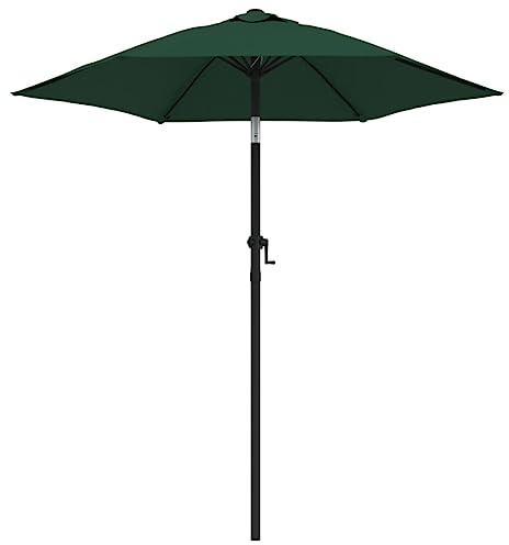 vidaXL Sonnenschirm Gartenschirm Ampelschirm Schirm Strandschirm Aluminium