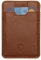 ALLEN & MATE Portefeuille minimaliste mince en cuir pour hommes | Porte-carte de crédit bloquant les RFID | Portefeuille de cartes léger, peut contenir jusqu'à 7 cartes avec porte-clés et boîte cadeau