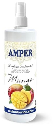 Ambientador Pulverización Fina. Larga duración. Aroma Fresco. MANGO (MANGO, 500 ml)