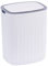 ELPHECO 13.24 Litre Waterproof Motion Sensor Bedroom Trash Can with Lid, 3.5 US liquid Gallon, Automatic Touchless Garbage Bin for Bathroom Living Room Office, Grey