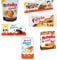 Ferrero Kinder Nutella snack set Kinder cards Nutella Biscuits Nutella B Ready Kinder Delice Ferrero Fiesta Kinder Brioss