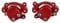 2pcs Front and Rear Disc Brake Caliper Bike Mini Bike Atv Accessory-Front and rear disc brake pad kits are compatible with China Mini Moto Kid ATV Quad 43cc 47cc 49cc