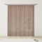 HOME ZEN HOUSEHOLD LINEN Tenda ZANZARIERA Mosquito Rete FITTA con Frange E Anelli Inclusi retinata (150X250CM, MARRONE)
