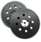 1 disque abrasif de 125 mm d'épaisseur moyenne à 8 trous compatible avec ponceuse excentrique Skil 7400 H1, 430 H1, 7435 H1 avec système