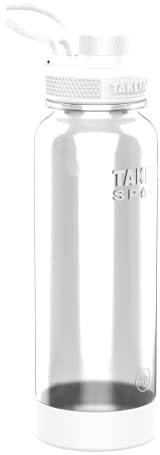 Takeya Tritan Sport Trinkflasche mit Auslaufdeckel – BPA-frei & spülmaschinenfeste Wasserflasche – wiederverwendbare Flasche mit Deckelgriff – einfache auslaufsichere Wasserflasche – 1,2 l Extreme Air
