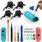 GeeRic 30PCS Joycon Joystick Replacement, Joycon Repair Kit Compatible with Switch OLED Joy Con Controller NS Repair Tool Joystick Replacement Parts Set Compatible with Switch