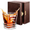 Maverton Verre a Whisky avec Gravure pour Lui - Avec Motif Géométrique - Verre personnalisé au Design Unique - Cadeau Homme - Souvenir Anniversaire Homme - Cadeau Personnalisé - Bricoleur