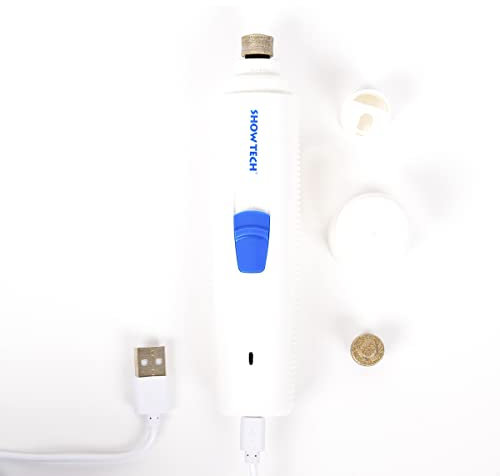 Show Tech Nail Grinder Corded/Cordless, Your Dog Grooming Expert, 2 Speed Nail Grinder, 18 Hours Battery Life, USB Type 2