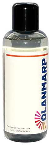 Olanmarp Feinwaschmittel Konzentrat Mikrofaser (240 ml) | Flüssigwaschmittel für Handwäsche & Maschinenwäsche – Sportbekleidung, Dessous, Mikrofaser