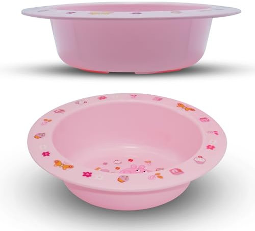 Peppa Pig Babyschale für Abendessen, Snackzeit, mikrowellengeeignet, BPA-frei, perfekt für die Mahlzeiten des Babys, 14 cm, Geschenk für Babys ab 6 Monaten