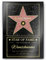 Tigerlino® Personalisierte Urkunde Hollywood Stern Walk of Fame personalisiertes Geschenk Wanddeko Dekoration Geburtstag Geschenk für Männer Frauen Anerkennung Wertschätzung Andenken