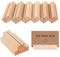 10 Stück Kartenhalter Holz, Natürliches Holz Tischkartenhalter Fotohalter für Hochzeit Partys
