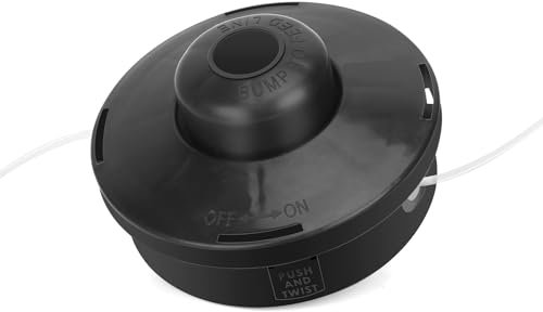 YOUSHARES Tête Débroussailleuse Universelle M10 x 1,25 à Gauche pour Toutes Les Marques Sthil, Husquarna, EFCO et d'autres Marques, Tête de Coupe Universelle, Tête Bobine, Tête Faucheuse