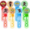 12Pcs Ninja Blase Stäbe für Ninja Thema Geburtstagsfeier Bevorzugungen Kinder Blasen Party Zubehör