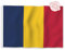 Aoihrraan Romania Bandiera 80x120cm Doppio Lato Bandiere Nazionali Rumane Banner Per Feste Esterne Casa Giardino Porch Party Decorazione Bandiere Con 2 Robusti Grommets