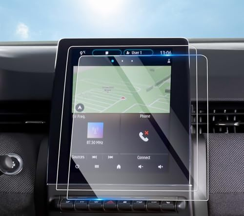 SHAOHAO Kompatibel mit Mitsubishi Colt ZB 2023-2026 Navigator screen protector 9.3-Zoll PET 4H-Härte, HD-Bildschirmschutzfolie, kratzfeste Navigator-Schutzfolie Mitsubishi Colt zubehör 2pcs