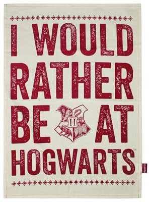 Half Moon Bay Harry Potter Geschirrtuch | Geschirrtücher für Küche & Küchenzubehör | Harry-Potter-Geschenke & Harry-Potter-Geschenke für Frauen | Küchen-Geschirrtücher & Baumwoll-Geschirrtücher |