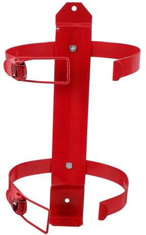 DECOMELODY 2kg Feuerlöscherhaken Feuerlöscherständer Feuerlöscherhalter-wandhalterung Verstellbare Feuerlöscher-montagehalterung Fahrzeug-feuerlöscher-Halterung Wandhalterung Feuerlöscher-stä