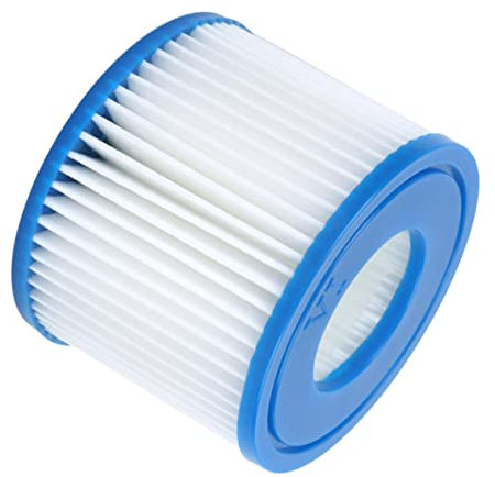 TOYANDONA Poolfilter Ersatz Filterkartusche Für Aufblasbaren Pool Poolsieb Filterpumpe Ersatz-poolzubehör Weiß