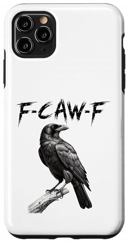 Fcawf Funny Crow Halloween design Case for iPhone 11 Pro Max