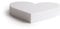 Decora, 0173910 Disque cœur en polystyrène emballé Individuellement, Idéal comme modèle pour réaliser des gâteaux à étages, Bords Droits, 30 X H 5 CM.