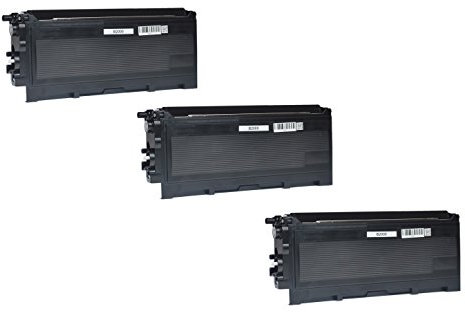 Kompatibel zu Brother TN-2000-3 x Toner Black für je ca. 2.500 Seiten (5% Deckung) - 3er Pack - u. a. für Brother DCP-7010, Brother DCP-7025