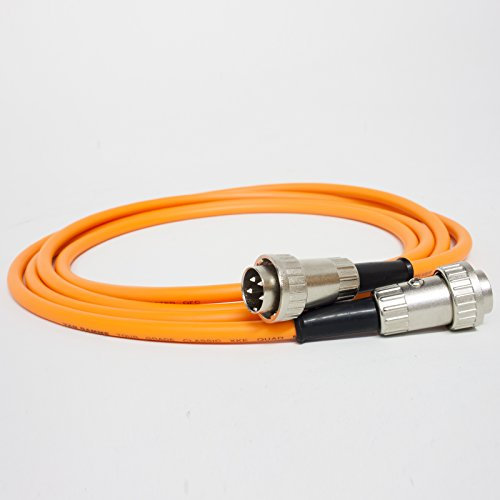 naim Premium SNAIC Cable. Pre amp to power amp. Locking 4 pin to 4 pin Din (1m, Orange)