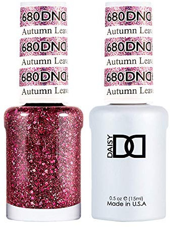DND Duo Gel & Nail Polish Set - Autumn Leaves 680-2x15ml