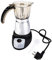 Caffettiera elettrica da 220 V di grande capacità, pentole con guarnizione cubana italiana Caffettiera per caffè espresso Moka classica Caffettiera a percolatore per tè e caffè(300ml)