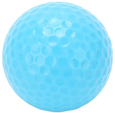 BuyWeek Schwimmender Golfbälle, 2 Schichten Golfball Schwimmender Wasser Bereich Golf Übungsbälle Outdoor Sportarten Golf Trainingsbälle(Hellblau)