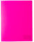 HERMA 19638 Schnellhefter A4 Transluzent Neon Pink Rosa, Sichthefter aus Kunststoff mit Beschriftungsetikett, Einstecktasche & Metallheftzunge, stabiler Plastik Schnellhefter für Schule & Büro
