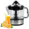 Spremiagrumi Elettrico Professionale in Acciaio Inox da 700ml - MOKEKA Alta Resa di Succo, 2 Coni Intercambiabili, Doppia Direzione di Rotazione - Ideale per Arance e Agrumi