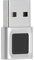 SUNGOOYUE USB Fingerprint Reader, Fast Matching High Sensitivity Zinc Alloy 360 Degrees Touch Fingerprint Reader for Laptop Computer