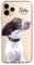 SmartGiftShop Pet Dog Cat Animal Portrait Phone Cover Personalised Case in CLEAR Silicone with Custom Paint Brush Effect for for iPhone 11 - CUSTOMISE ONLINE