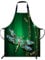 Smooffly Beautiful Vivids Schürze mit Libellen-Motiv, Unisex, verstellbar, Latzschürze, Kochen, Küche, Koch, Damen, Herren, Schürzen für Zuhause, Küche, Restaurant, Café, Geschäft, Garten, libelle,