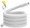 Ac Drain Hose, Dehumidifier Hose, 13ft Flexible Cuttable AC Drain with Clamp for Washing Machine Inlet Pipe, Extension Pipe, Faucet Connection, Portable Air Conditioner