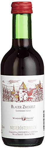 Winzer Krems Blauer Zweigelt (kleine Flasche) Trocken (1 x 0,25 l)