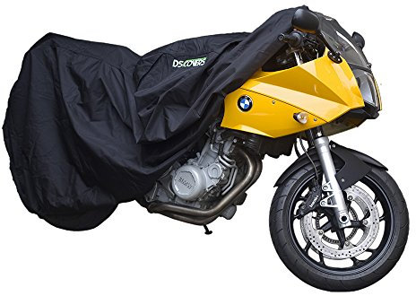 DS Fundas 8718657940076 Alfa Funda de Moto, tamaño Grande, Color Negro