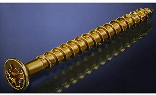 Spax – Vis Pozidrive bichromaté tête plat (22 – 100) 5.0 x 100