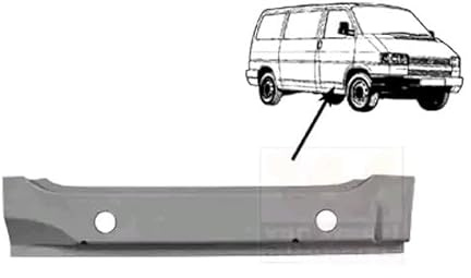 VAN WEZEL Tür, Karosserie 5874272 rechts | Kompatibel mit: VW TRANSPORTER T4 Bus, TRANSPORTER T4 Kasten, TRANSPORTER T4 Pritsche/Fahrgestell (70E, 70L, 70M, 7DE, 7DL