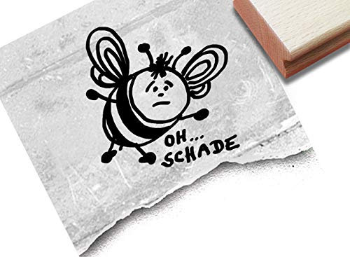 Stempel - Lehrerstempel Biggi BIENE - Zauberhafter Schulstempel zur MOTIVATION der Schüler - Ideal für Kita, Schule oder Familie - von zAcheR-fineT (Kritik: Oh...Schade)