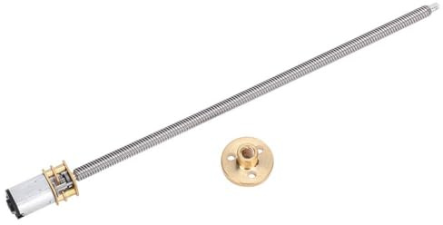 DC-Getriebemotor, T5 x 160 mm N20 GearBox-Gewindereduzierungsmotor mit langer Abtriebswelle und großem Getriebemoment, für elektronische Schlösser(DC6V 30RPM)