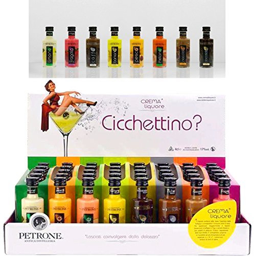 Creme di liquore mignon 4 Cl - Box 40 pezzi -