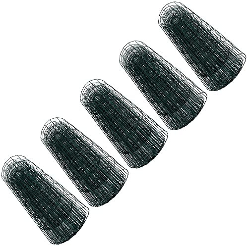 AB Tools Maschendrahtzaun PVC beschichtet verzinkt 50 x 0,6 Meter